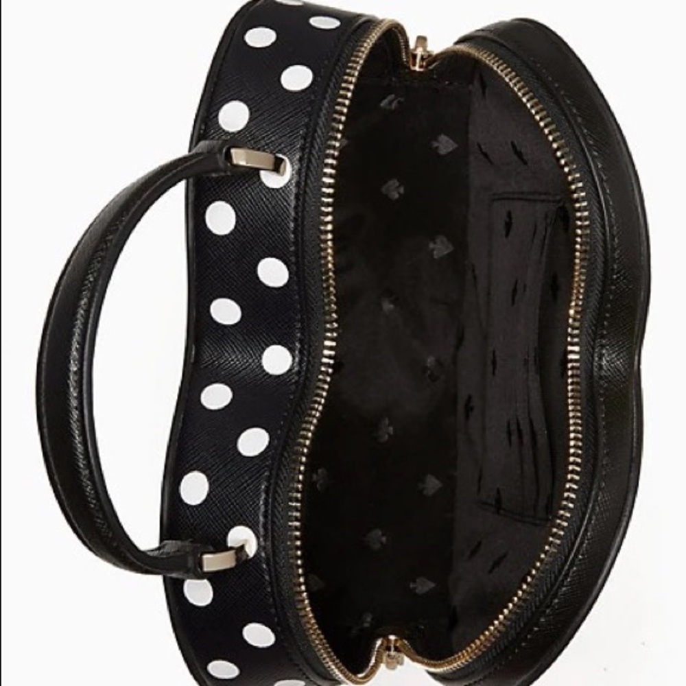 Kate Spade Love Shack Polka Dot Heart Purse - Picture 4 of 12